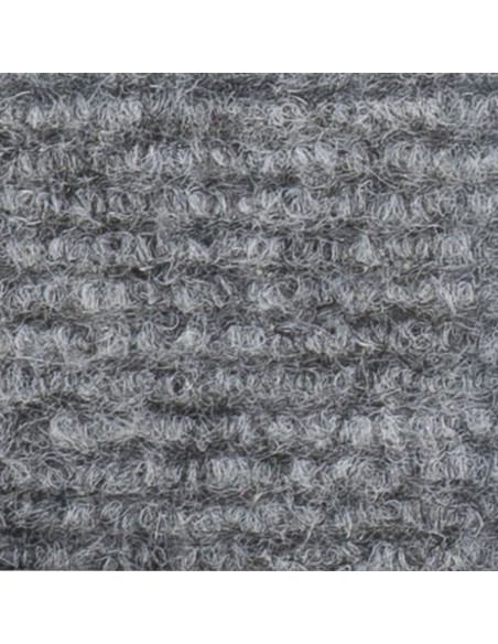 Tapete emborrachado cinza claro