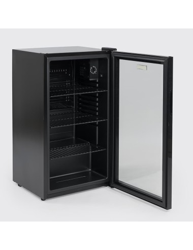 Refrigerador Elétrico com Porta de Vidro de 80 L