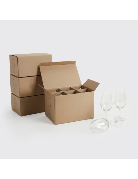 Pack 408 uds. Copo Vinho Cristal Catasin 15,5 cl.