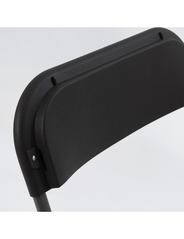 Cadeira Dobrável Basic PVC Cinza