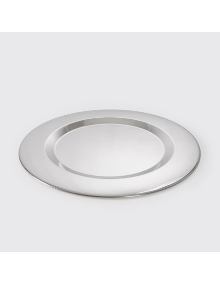 Bajo plato Inoxidable Liso
