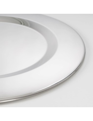 Bajo plato Inoxidable Liso
