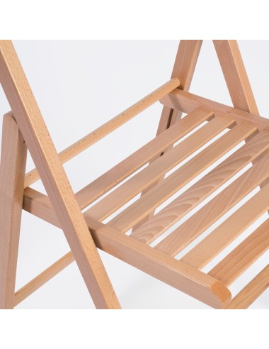 Silla Plegable de Madera