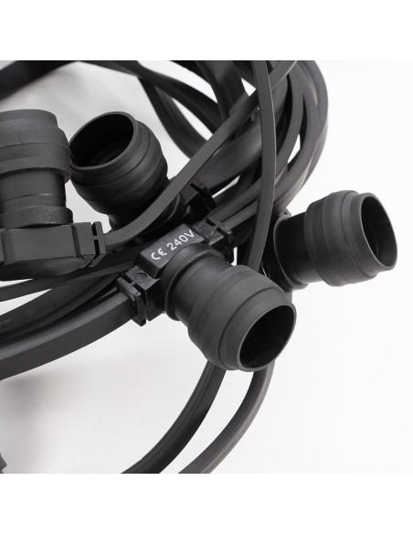 Luzes de corda 10 m para uso ao ar livre