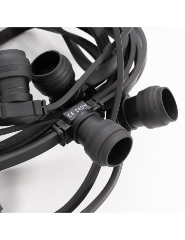 Luzes de corda 15 m para uso ao ar livre