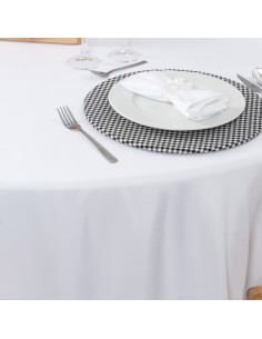 Mantel para Mesa Redonda Microfibra 180 cm 2