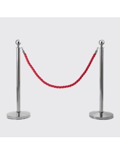 Pack 2 Mástiles de Catenaria Plateada + Cordón