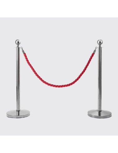 Pack 2 Mástiles de Catenaria Plateada + Cordón