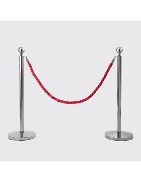 Pacote 2 mastros de catenária de prata + cabo