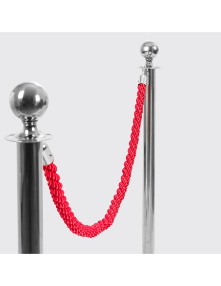 Pack 2 Mástiles de Catenaria Plateada + Cordón