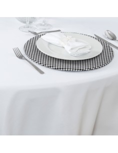 Mantel para Mesa Redonda Microfibra 180 cm 2