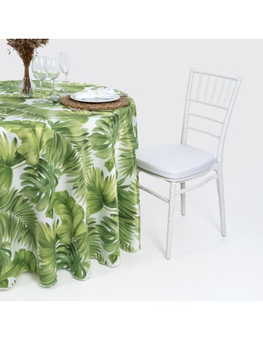 Mantel para Mesa Redonda Tela Estampado