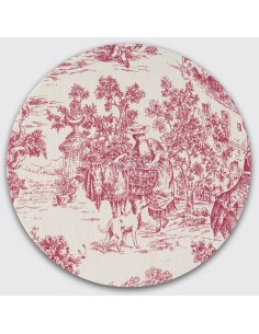 Bajoplato de Madera con Funda Estilo Cartujano 2