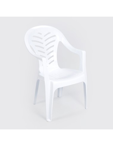 Silla con brazos alta espiga