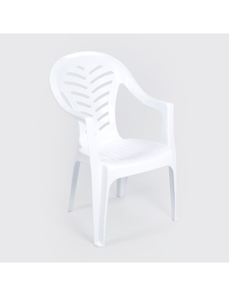Silla con brazos alta espiga