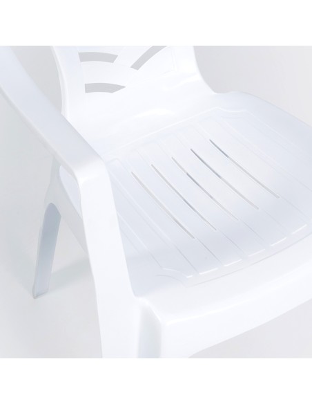 Silla con brazos alta espiga
