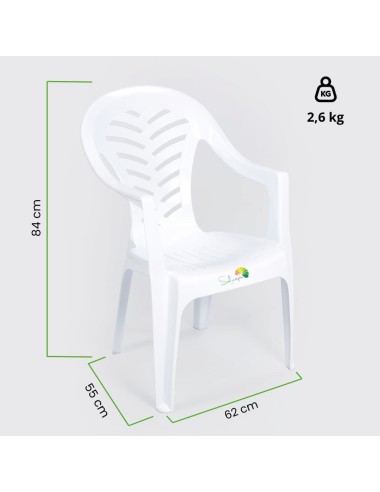 Silla con Brazos Alta Espiga