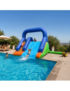 Tobogán Acuático Piscina 3,5 x 3,5 2