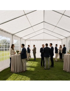 Carpa para fiestas 5x12 PVC 2