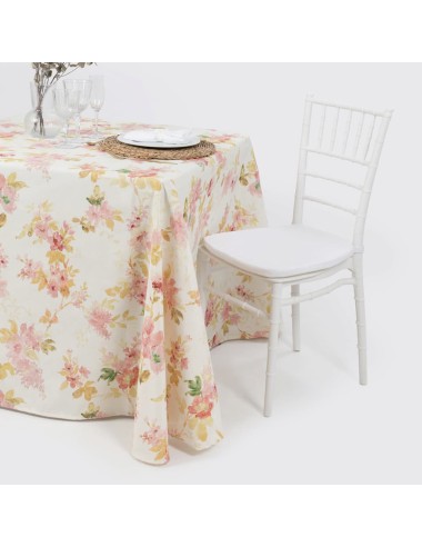 Toalha de mesa de tecido estampado premium para mesa retangular