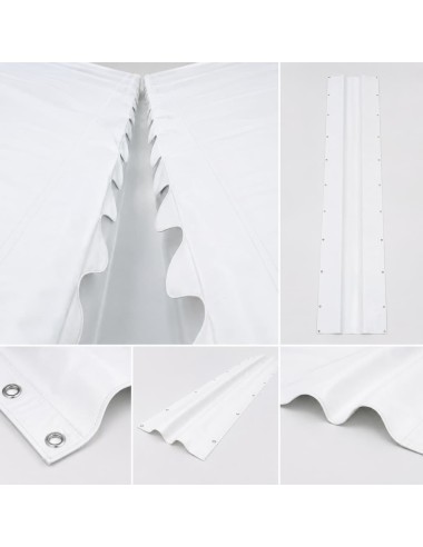 Calha de PVC Branca