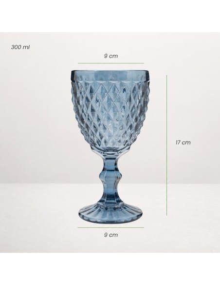 Taça Sidari cores esculpidas