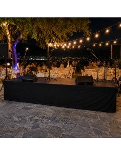Rodapé Ignífugo de Pano de Palco