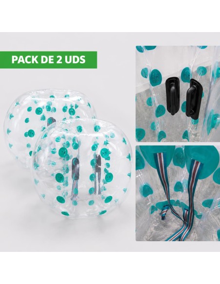 Pack 2 Bola de choque inflável