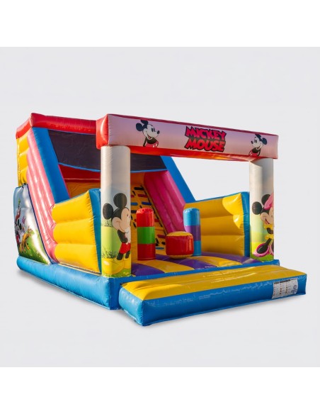 Castillo Hinchable Tobogán 7x5 Mickey