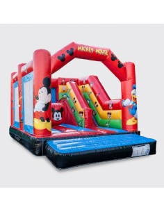 Castelo Insuflável com escorregador Ratinho Miguel 5x3