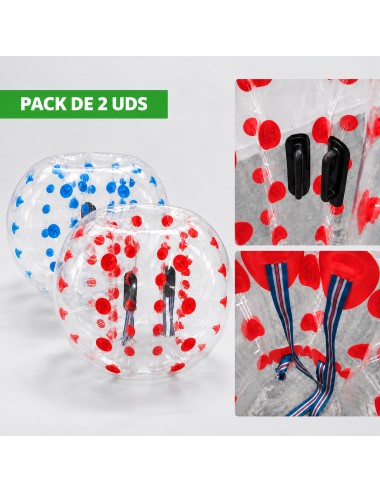 Pack de 2 Bolas de Choque Inflables