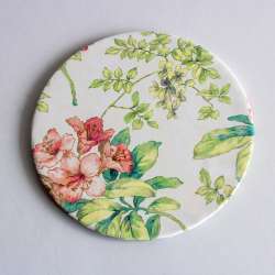 Capa estampada para prato de servir de madeira 2