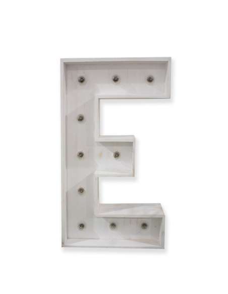 LETRAS DECORATIVAS - LETRAS Y NÚMEROS GRANDES DE MADERA - ALTURA 30 cm -  COLORES PERSONALIZADOS