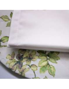 Servilleta de tejido sarga blanca 2