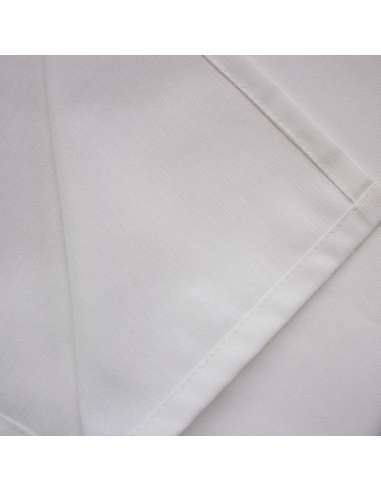 servilleta de loneta blanca