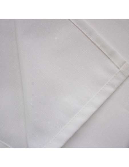 servilleta de loneta blanca