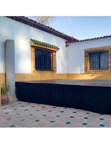 Rodapé de Pano de Palco