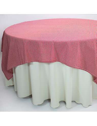 Sobre Toalha de Mesa Redonda Tecido estampado