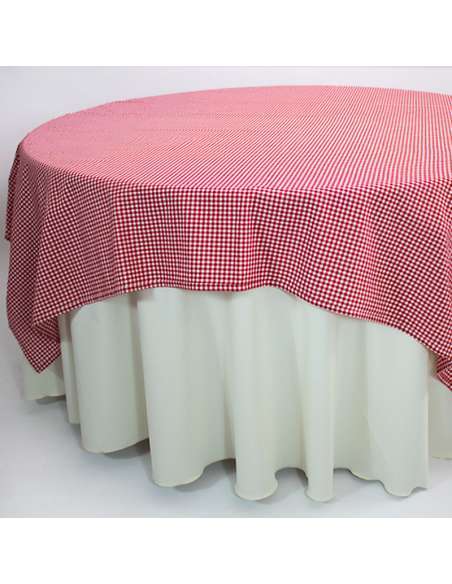 Sobre Toalha de Mesa Redonda Tecido estampado