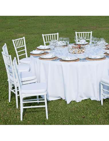 Toalha de Mesa Redonda Premium