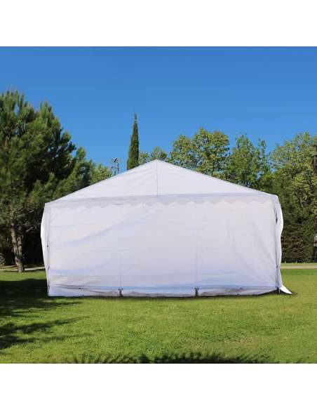 Carpa 5x12 económica vista trasera
