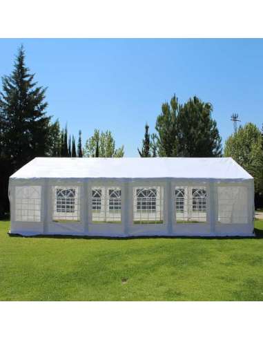 Carpa 6x12 económica vista lateral