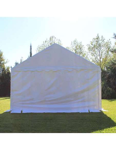 Carpa para fiestas 4x8 vista trasera