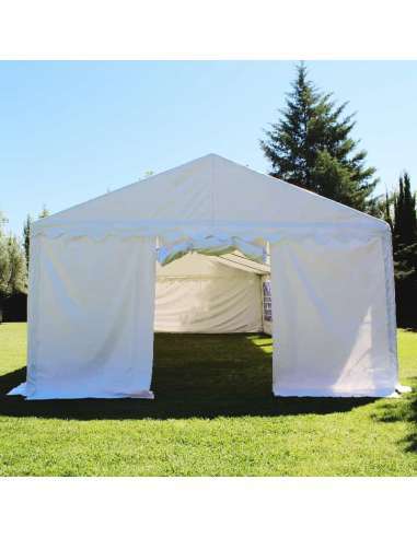 Carpa para fiestas 5x10 vista frontal