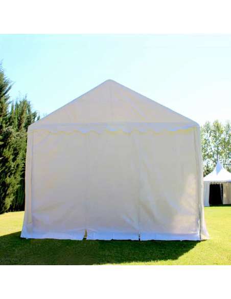 Carpa 4x8 XXL vista trasera