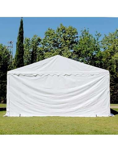 Carpa 6x8 XXL vista trasera