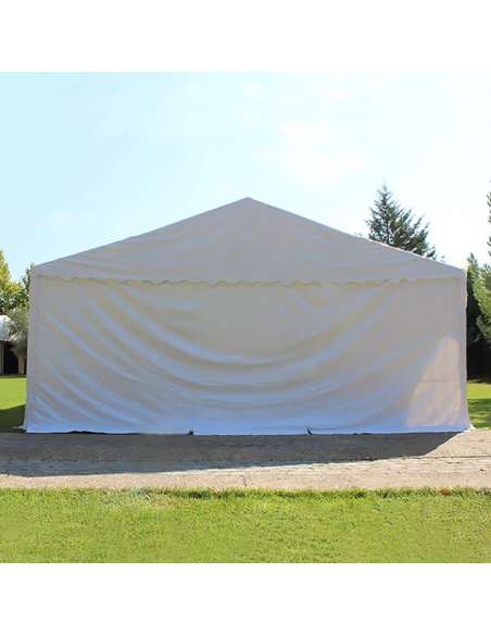 Carpa 8x20 XXL vista trasera