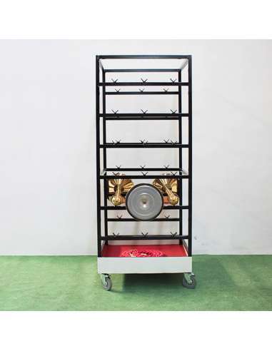 Carro con catenarias