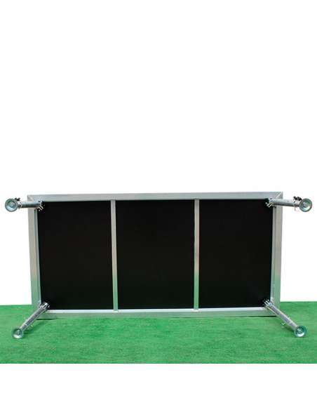 Módulo de escenario vista desde abajo