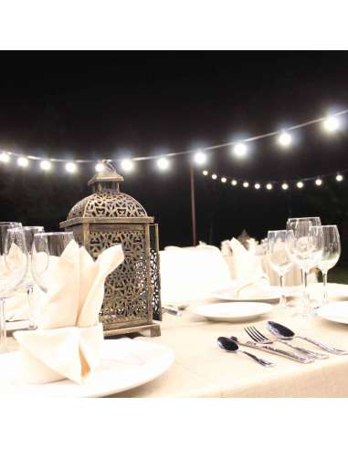 Guirnalda 15 m para exterior